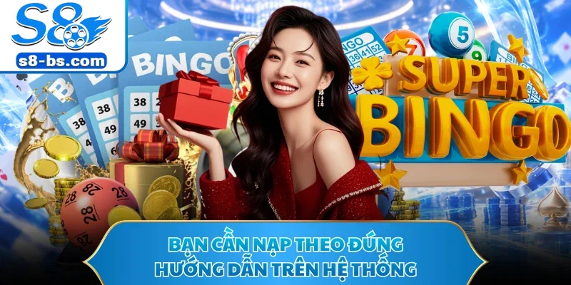 Xổ Số Miền Trung S8 - Nền Tảng Dự Đoán Con Số Hàng Đầu 3 Bạn cần nạp theo đúng hướng dẫn trên hệ thống
