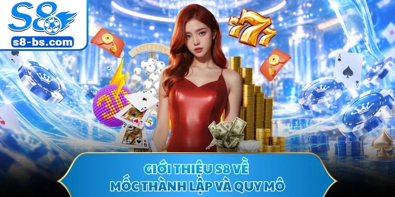 Giới Thiệu S8 - Nền Tảng Đổi Thưởng Đỉnh Cao Châu Á 1 Giới thiệu S8 về mốc thành lập và quy mô