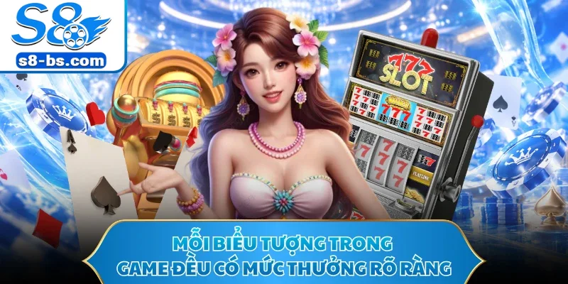Nổ Hũ 777 S8 - Cơ Hội Săn Thưởng Tiền Tỷ Từ Jackpot Khủng 2 Mỗi biểu tượng trong game đều có mức thưởng rõ ràng