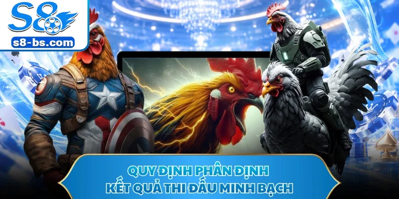 Đá Gà Thomo S8 - Sảnh Chọi Kê Gay Cấn Top Đầu Thị Trường 2 Quy định phân định kết quả thi đấu minh bạch